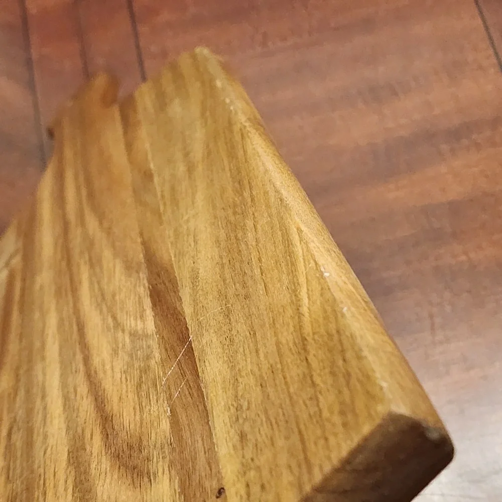 Toscana Ravinia Artisan Acacia Wood Charcuterie Cutting Board Paddle 24